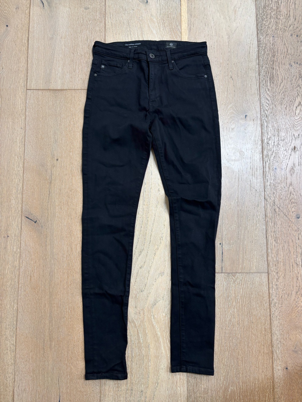 AG black jeans - Farrah Skinny